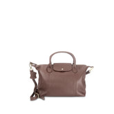 Astrid 2-Way Handbag with Shoulder Strap Choco Brown